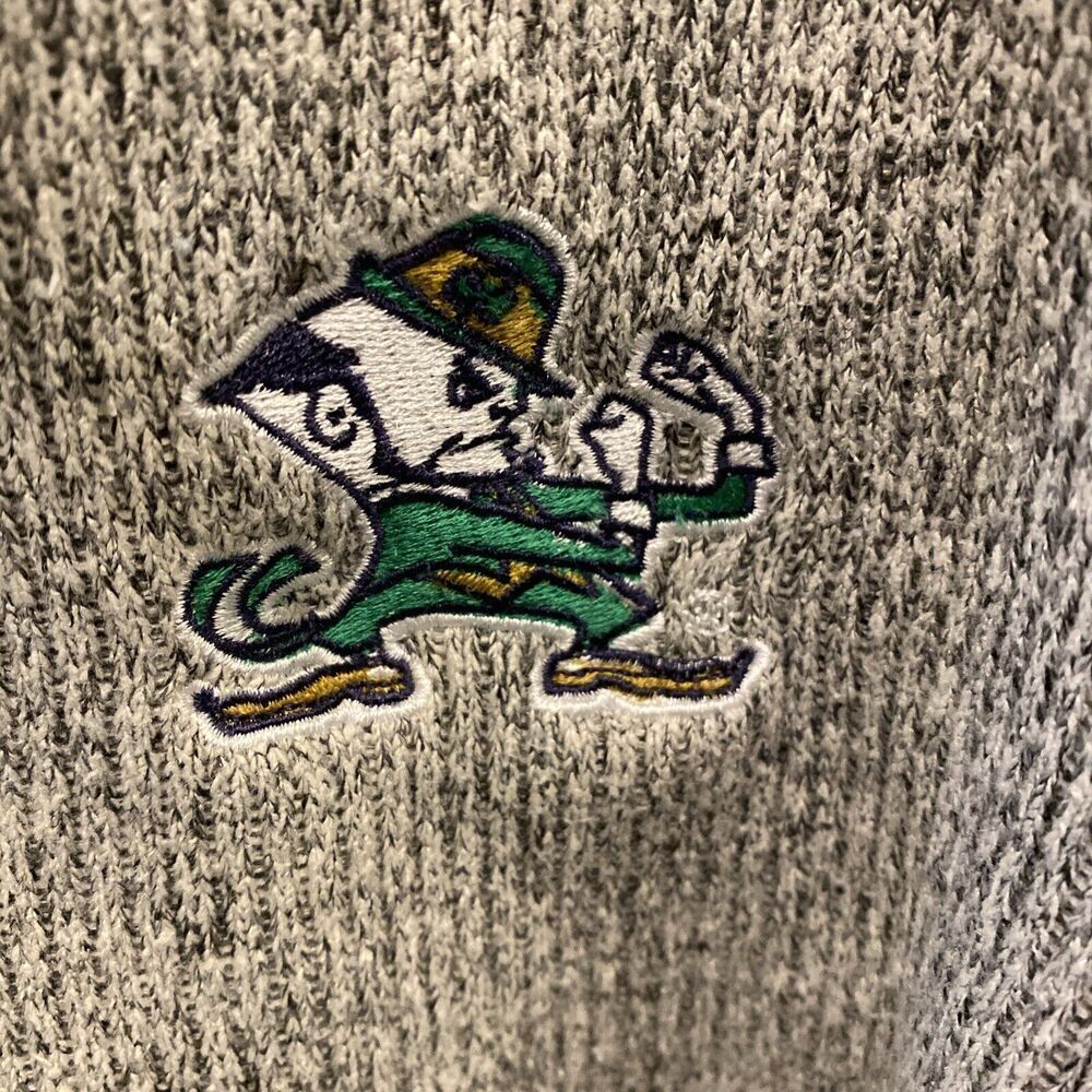 Notre Dame 1/4 Zip Up Size 2XL - Picture 2 of 3